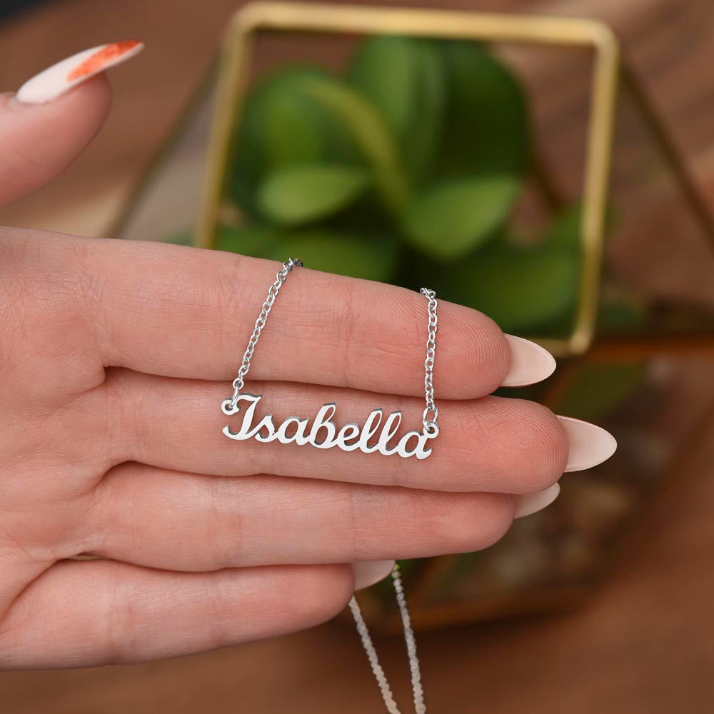 Custom Name or Word Necklace