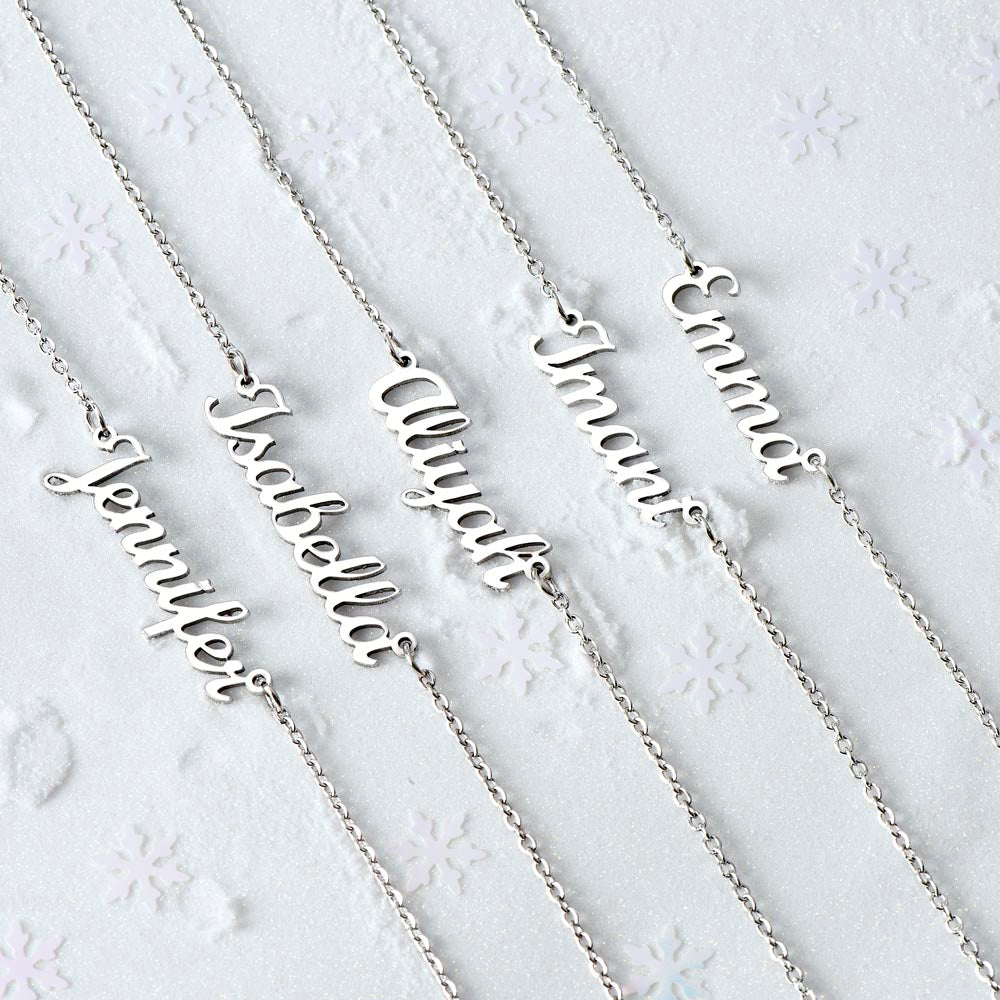 Custom Name or Word Necklace