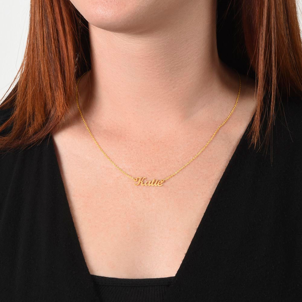 Custom Name or Word Necklace