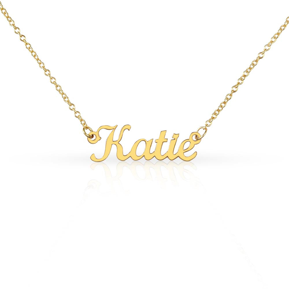 Custom Name or Word Necklace