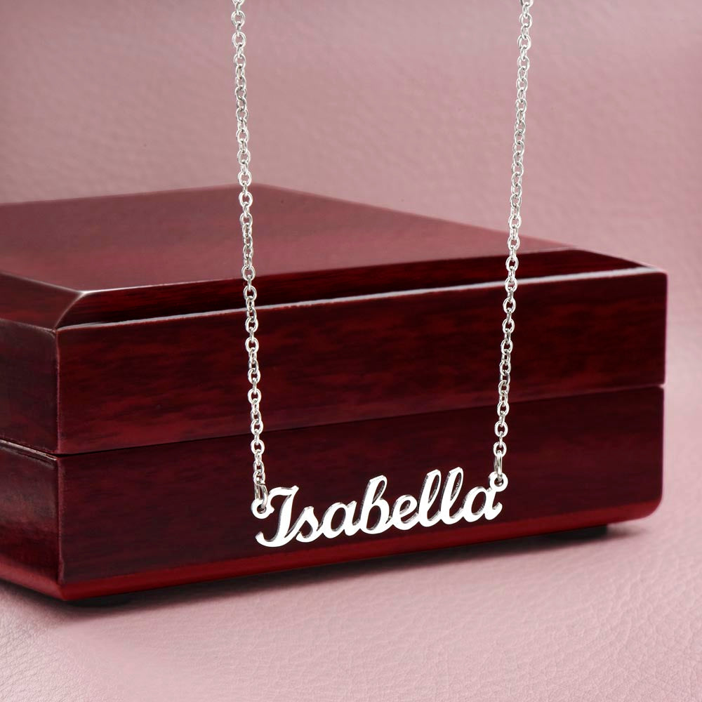 Custom Name or Word Necklace