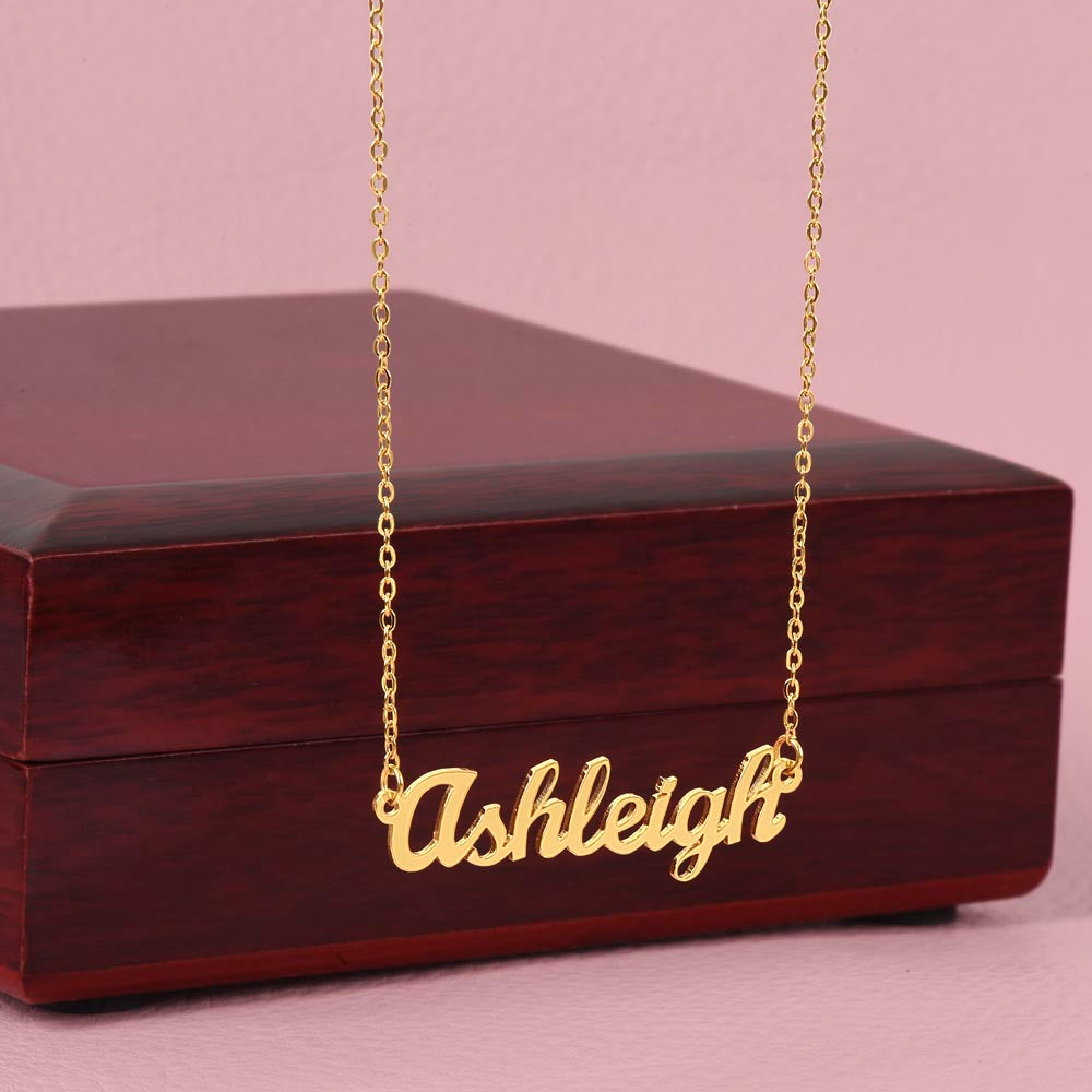 Custom Name or Word Necklace