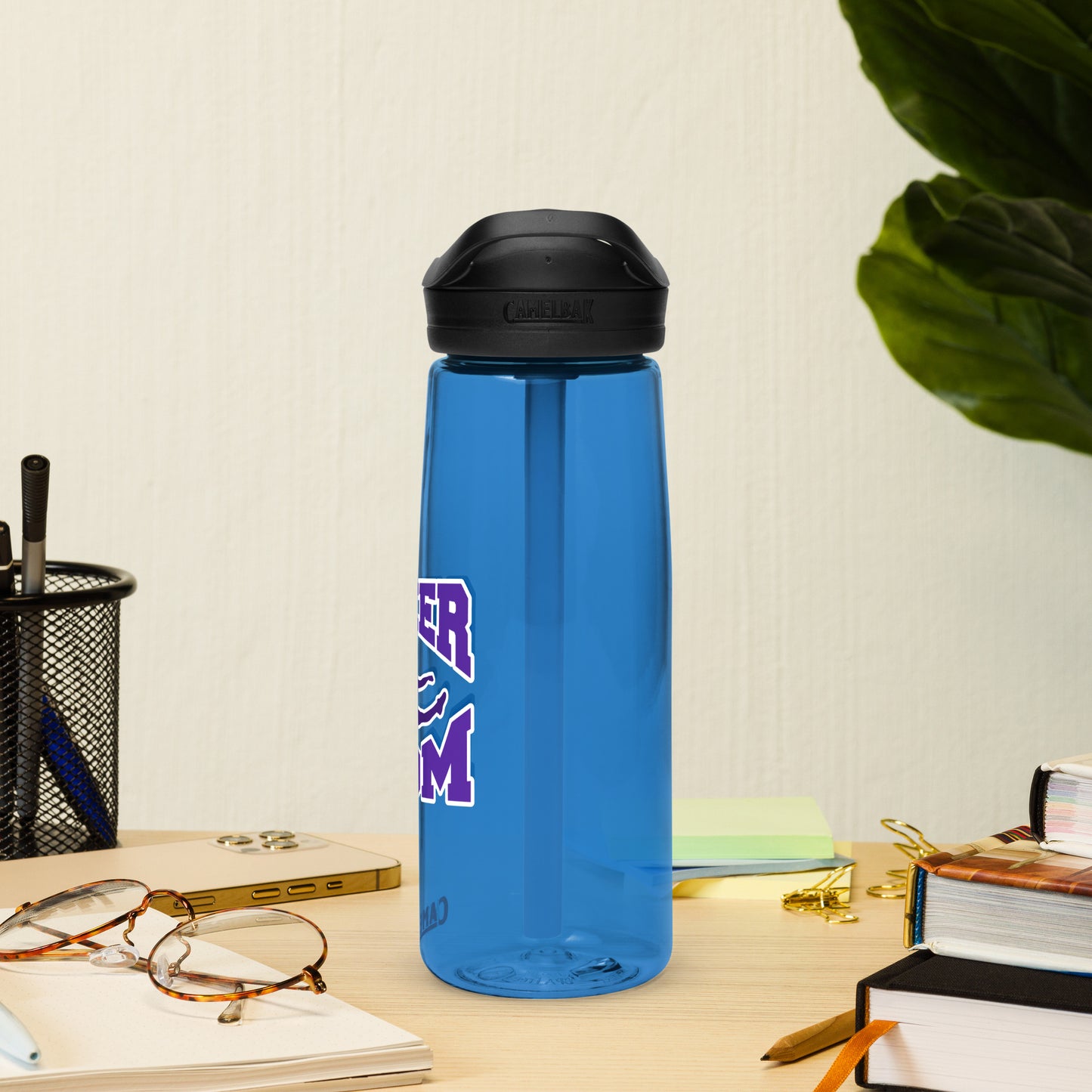 Cheer Mom - 1 Sports water bottle