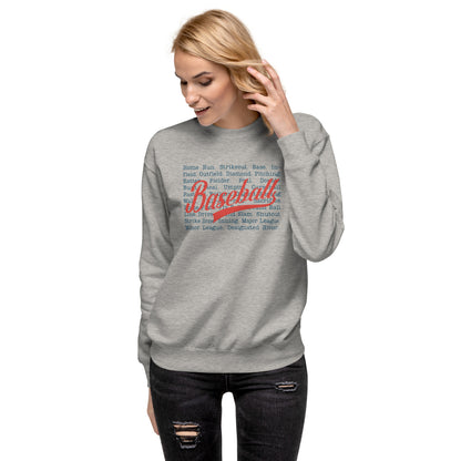 All Things Baseball Unisex Premium Sweatshirt