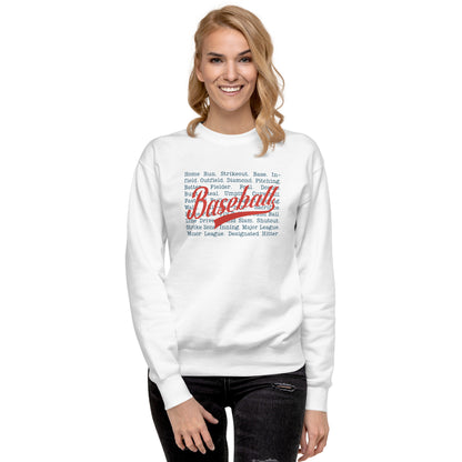 All Things Baseball Unisex Premium Sweatshirt