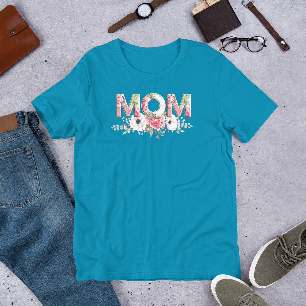 Garden Flowers Mom T-shirt