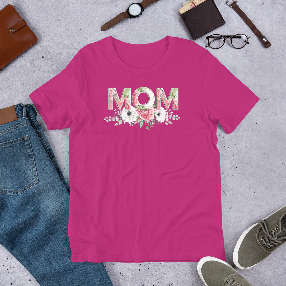 Garden Flowers Mom T-shirt