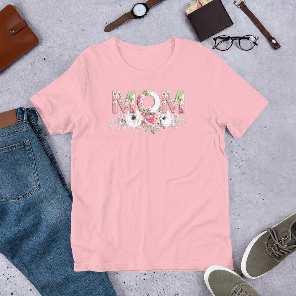 Garden Flowers Mom T-shirt